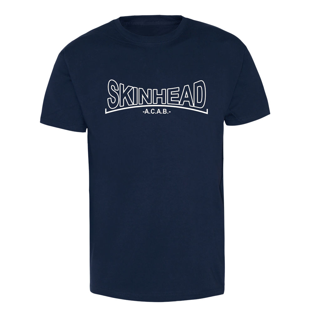 Skinhead "A.C.A.B." T-Shirt (navy) - Premium  von Spirit of the Streets Mailorder für nur €14.90! Shop now at SPIRIT OF THE STREETS Webshop