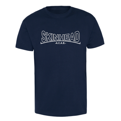 Skinhead "A.C.A.B." T-Shirt (navy) - Premium  von Spirit of the Streets Mailorder für nur €14.90! Shop now at SPIRIT OF THE STREETS Webshop