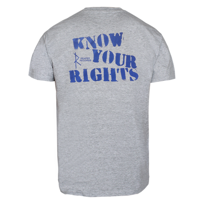 Friend Or Foe "Know Your Rights" T-Shirt (grey)