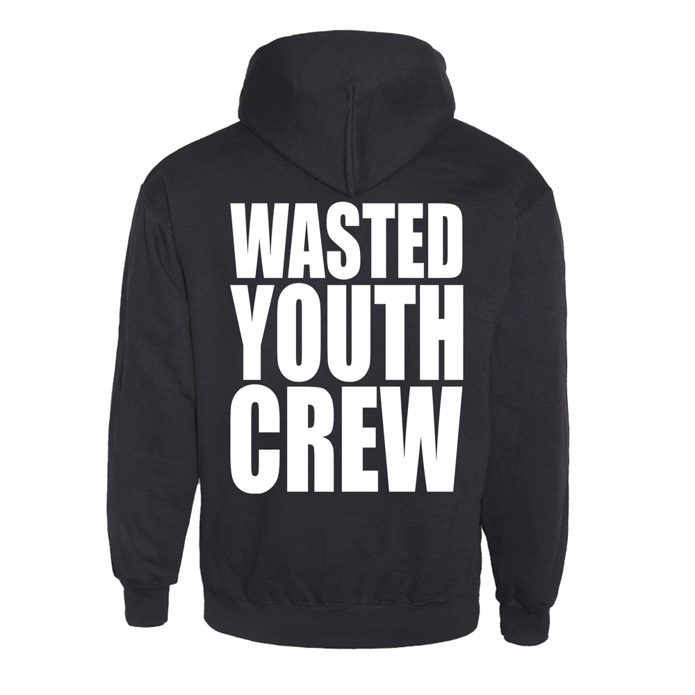 Blood For Blood "Wasted Youth Crew" Hoodie - Premium  von Rookies & Kings für nur €24.90! Shop now at Spirit of the Streets Mailorder