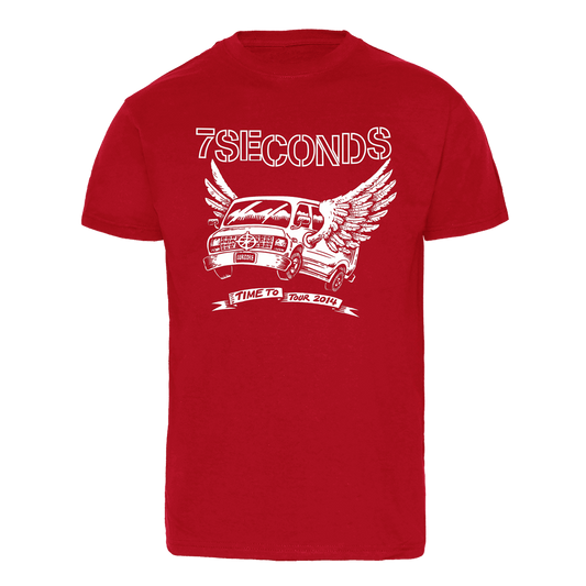 7 Seconds "Bus" T-Shirt (red)