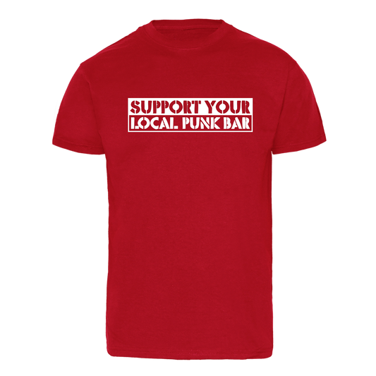 Support your local Punk-Bar - T-Shirt (red)