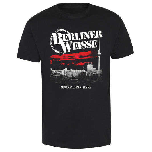Berliner Weisse "Spüre dein Herz" T-Shirt - Premium  von Spirit of the Streets für nur €19.90! Shop now at Spirit of the Streets Mailorder