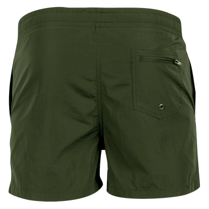 Badeshorts / Swim Shorts "BYB" (olive)