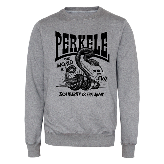 Perkele "Mean and Evil" Sweatshirt (grey)
