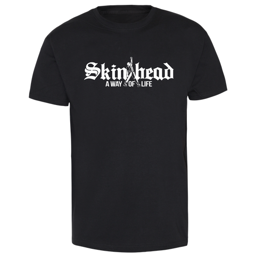 Skinhead "Way of Life" (2) T-Shirt (black) - Premium  von Spirit of the Streets für nur €14.90! Shop now at Spirit of the Streets Mailorder