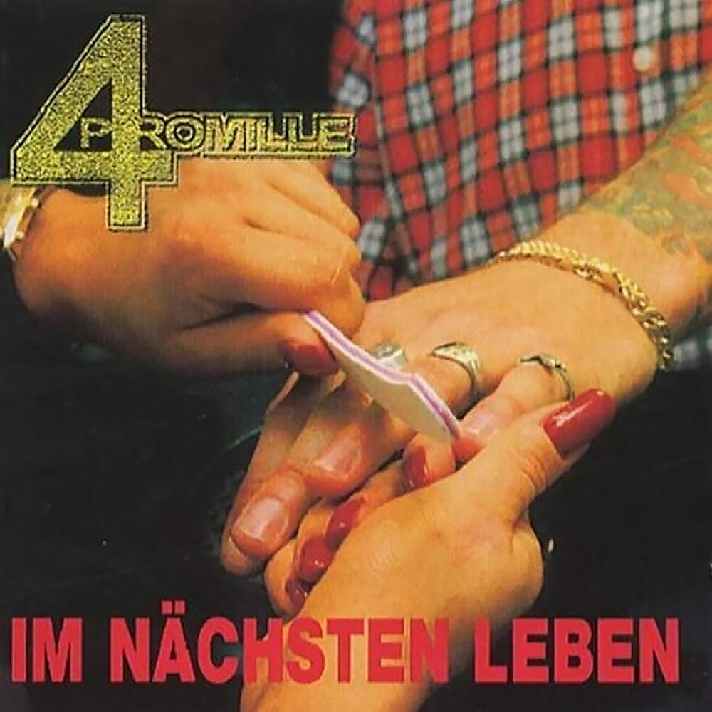 4 Promille "Im nächsten Leben" LP (yellow / black marbeled)