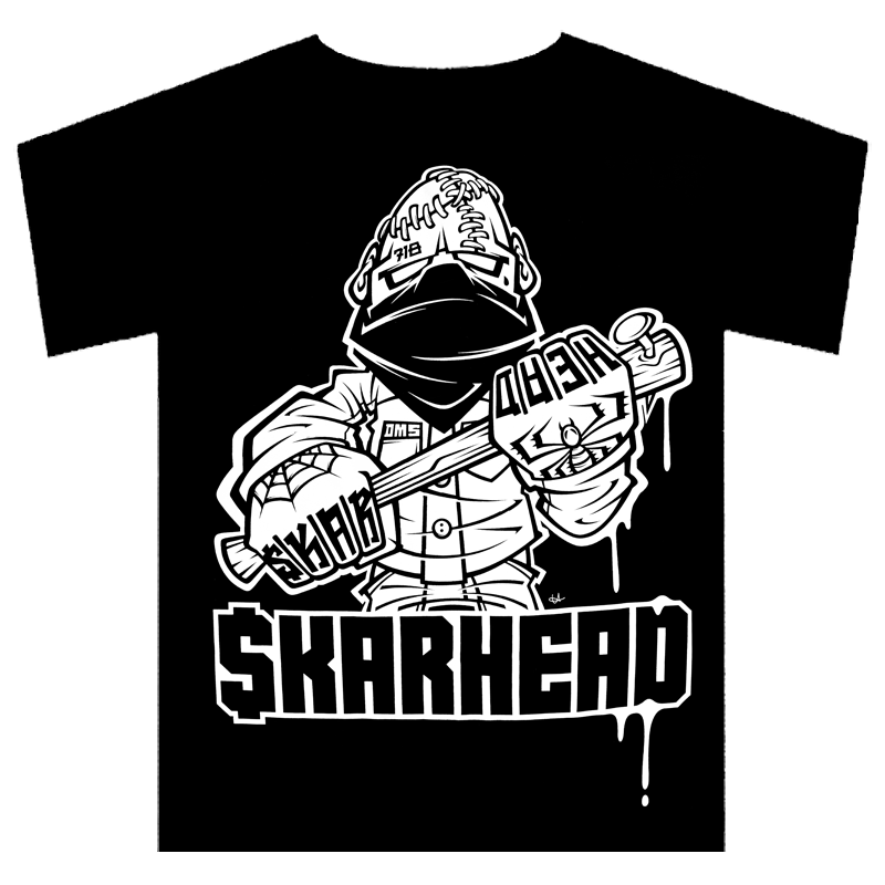 Skarhead "Frankenstein" T-Shirt - Premium  von Kingsroad Merch für nur €9.90! Shop now at Spirit of the Streets Mailorder