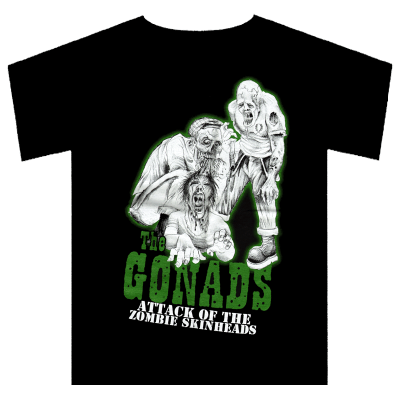 Gonads "Zombie" T-Shirt - Premium  von Randale Records für nur €14.90! Shop now at Spirit of the Streets Mailorder