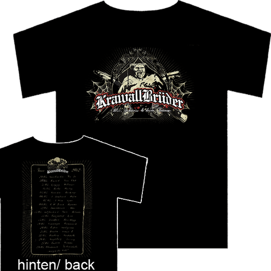 KrawallBrüder "Blut, Schweiss und keine Tränen" (Tour 2012) T-Shirt