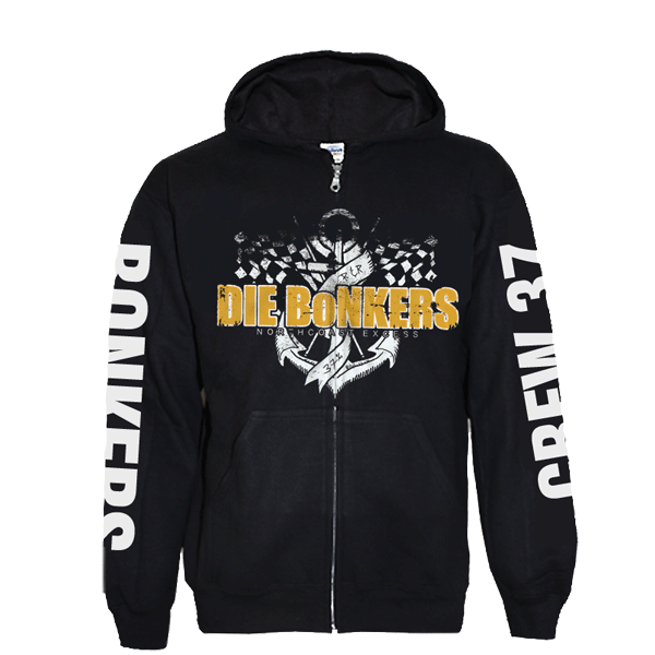 Bonkers "Logo" Kapuzenjacke / Zip Hooded