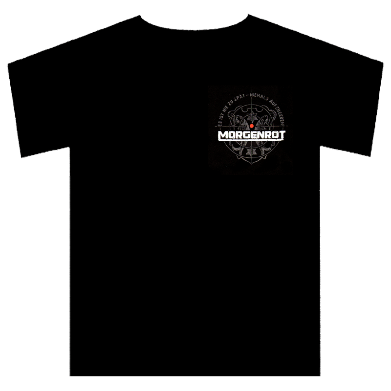 Morgenrot "Fadenkreuz" T-Shirt (schwarz)