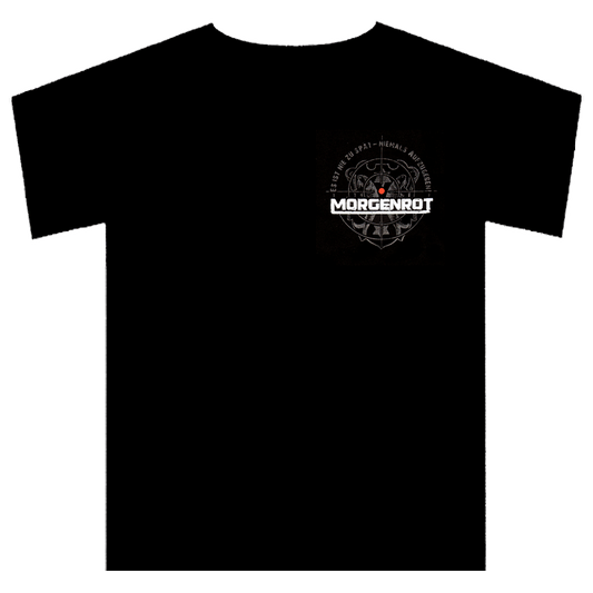 Morgenrot "Fadenkreuz" T-Shirt (schwarz)