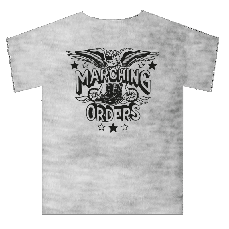 Marching Orders "Black Eagle" T-Shirt (grey)