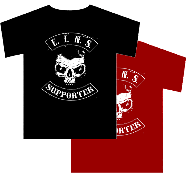 E.I.N.S. "Skull" T-Shirt - Premium  von Burnout Records für nur €9.90! Shop now at Spirit of the Streets Mailorder