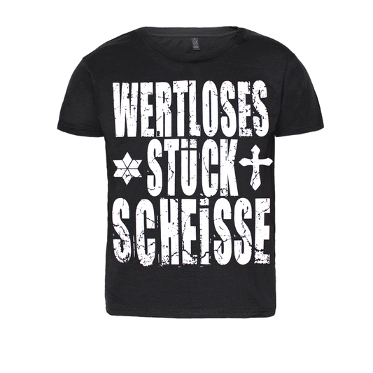 DRECKFRESSER "Wertloses Stück Scheisse" T-Shirt (EarthPositive)