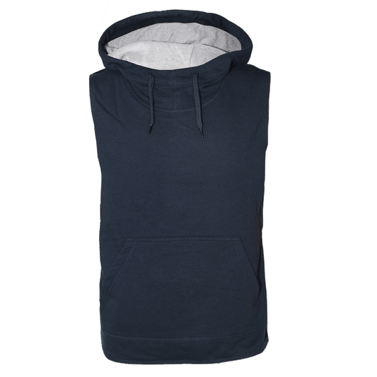 Kariban Sleeveless Hooded Sweat (navy)