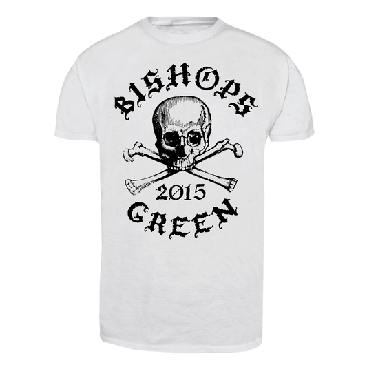 Bishops Green "Skull" T-Shirt (white)