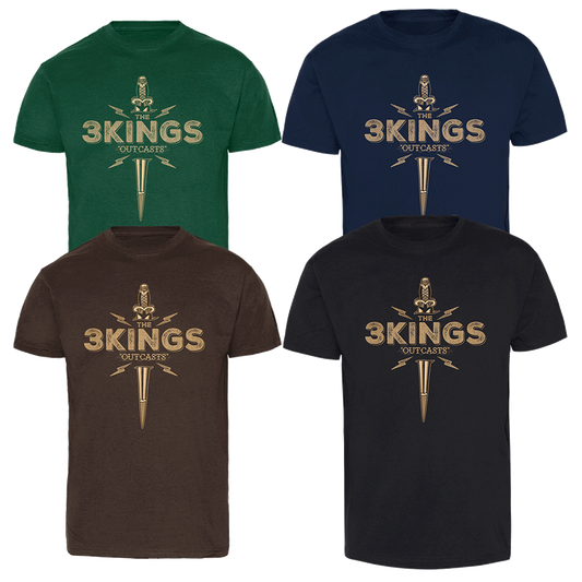 3 Kings, The "Outcasts" T-Shirt