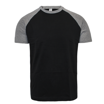 Sol`s Raglan Shirt (schwarz/grau)