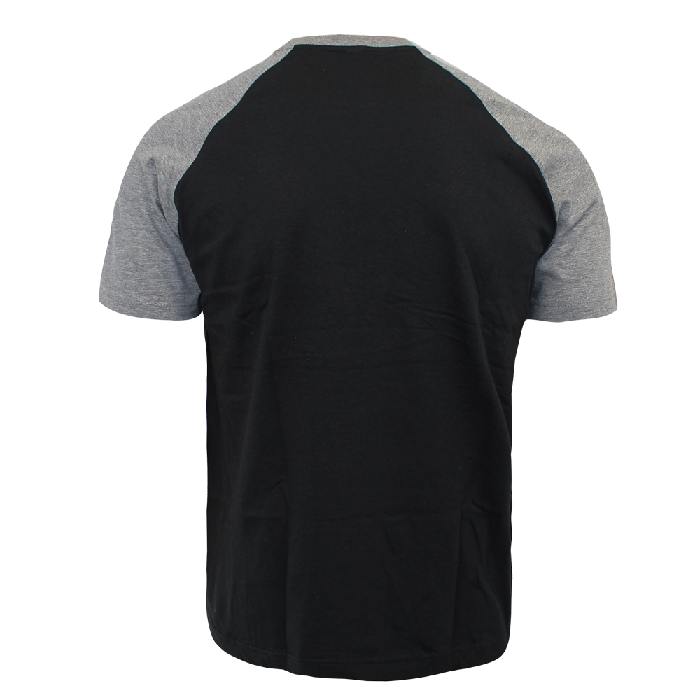 Sol`s Raglan Shirt (schwarz/grau)