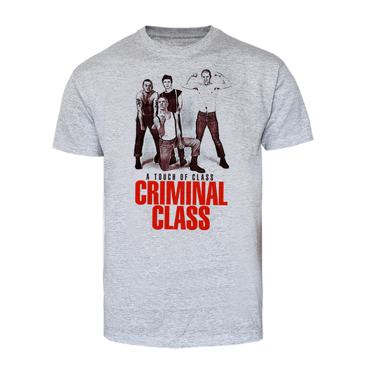 Criminal Class "A touch of class" T-Shirt (grey)