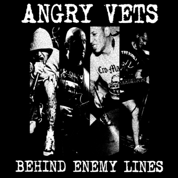 Angry Vets "Behind Enemy Lines" LP (lim. 200, clear/black)