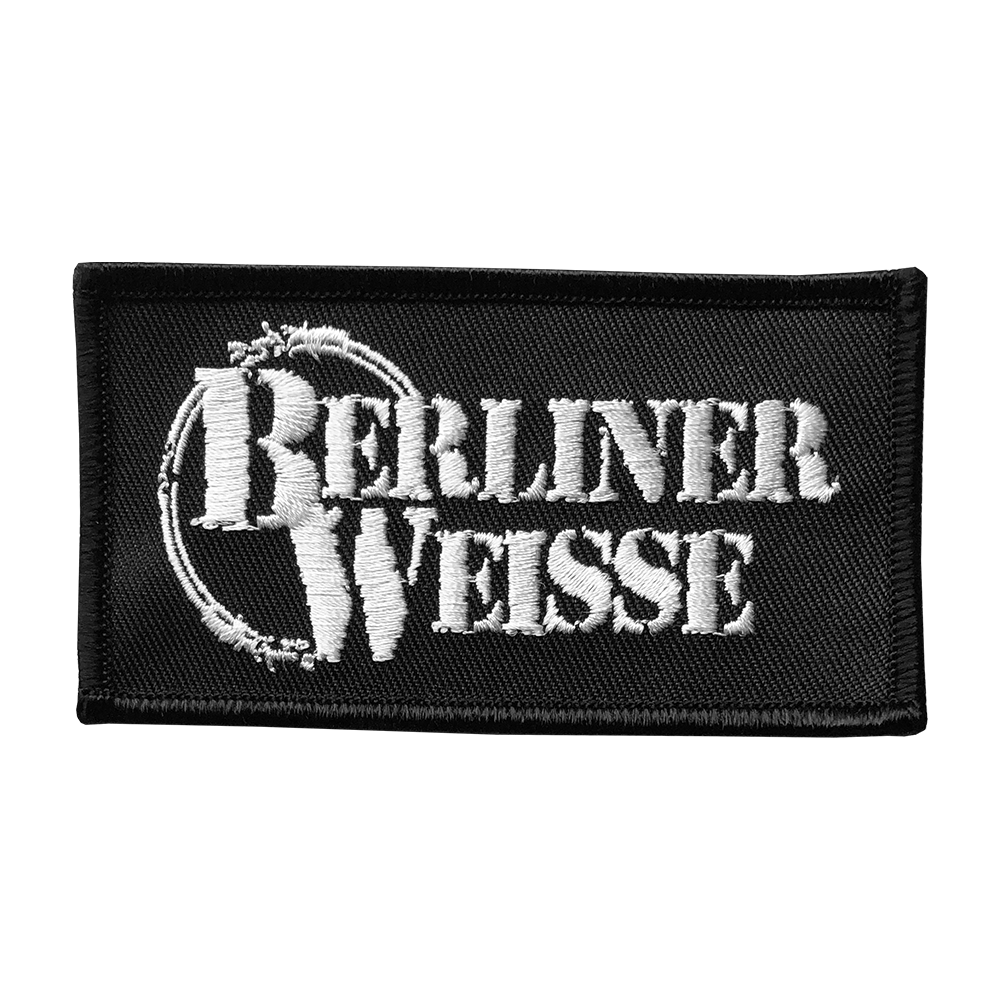 Berliner Weisse "Logo" Aufnäher / Patch (stick)