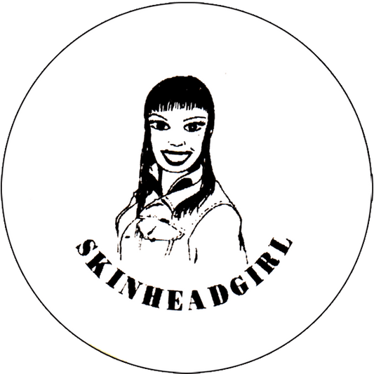 Skinhead Girl - Button (2,5 cm) 372