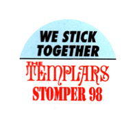 Stomper 98 / Templars - Button (2,5 cm) 635 - Premium  von Spirit of the Streets Mailorder für nur €1! Shop now at Spirit of the Streets Mailorder