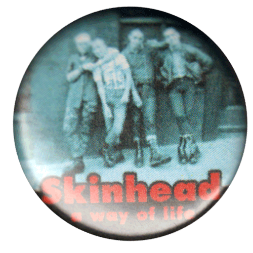 Skinhead Button Skinhead