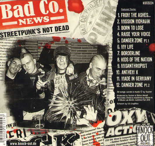 Bad Co. Project "Mission Mohawk" CD - Premium  von Knock Out Records für nur €4.90! Shop now at Spirit of the Streets Mailorder