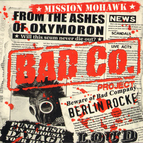 Bad Co. Project "Mission Mohawk" CD