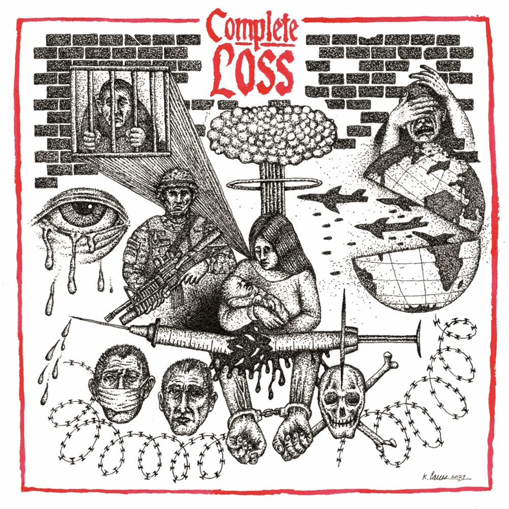 Complete Loss "s/t" LP (black) + A2 Poster