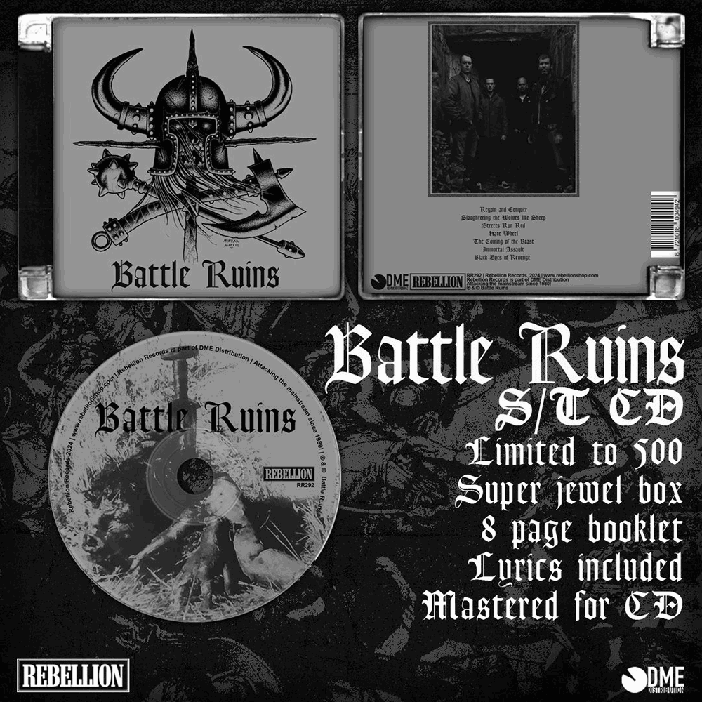Battle Ruins "S/T" CD (lim. 500)