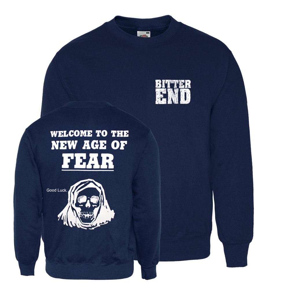 Bitter End "New Age" Sweatshirt (navy) - Premium  von Rage Wear für nur €19.90! Shop now at Spirit of the Streets Mailorder