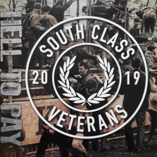 South Class Veterans "Hell to Pay" LP (lim. black) - Premium  von Rebellion Records für nur €14.90! Shop now at SPIRIT OF THE STREETS Webshop