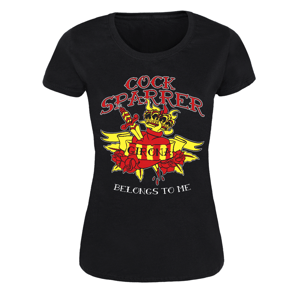 Cock Sparrer "Girona" Girly Shirt (black)