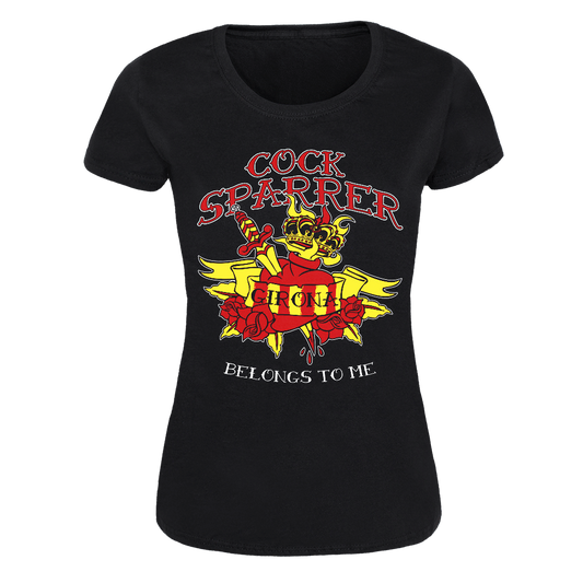 Cock Sparrer "Girona" Girly Shirt (black)