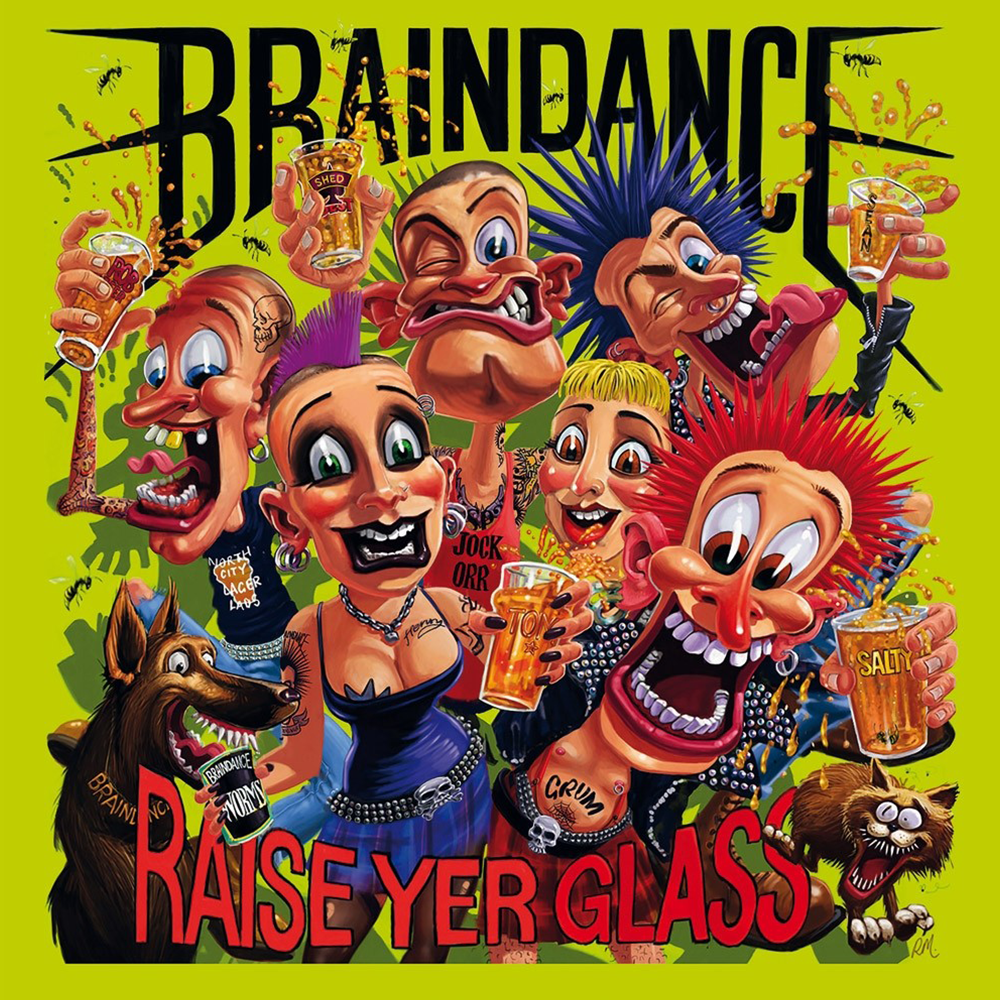 Braindance "Raise yer Glass" CD (DigiPac)