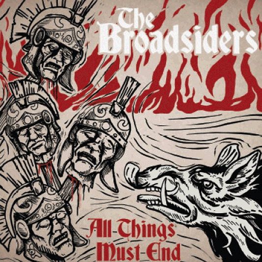 Broadsiders, The "All things must end" LP 12" (lim. 109, clear/gold)