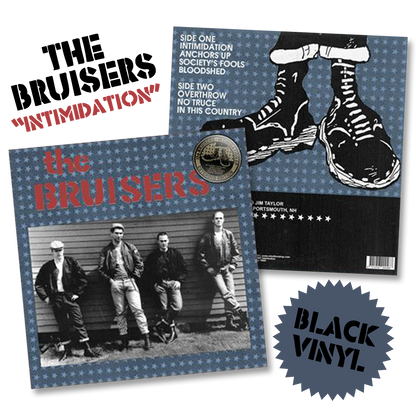 Bruisers, The "Intimidation" (Extended Edition, RP) 12" (black) - Premium  von Rebellion Records für nur €21.90! Shop now at SPIRIT OF THE STREETS Webshop