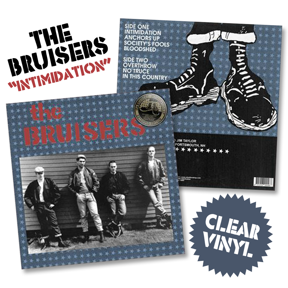 Bruisers, The "Intimidation" (Extended Edition, RP) 12" (ultra clear) - Premium  von Rebellion Records für nur €22.90! Shop now at SPIRIT OF THE STREETS Webshop