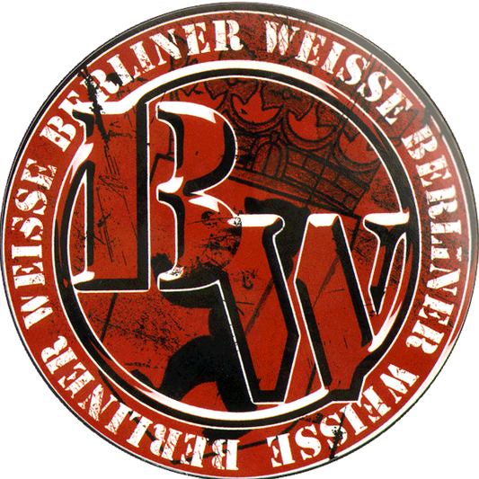 Berliner Weisse "Logo" PVC Aufkleber / sticker 077