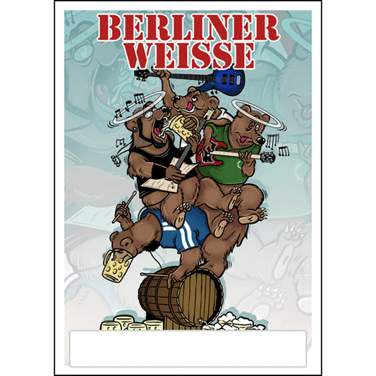 Berliner Weisse "Tour 2013" Poster (gefaltet)