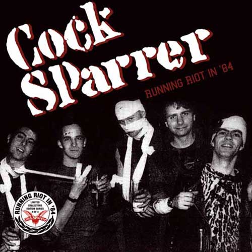 Cock Sparrer "Running Riot in 84" Series 2 DoEP 7" (black cover) - Premium  von Randale Records für nur €8.90! Shop now at Spirit of the Streets Mailorder