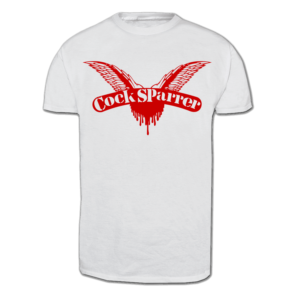 Cock Sparrer "Logo" T-Shirt (white)