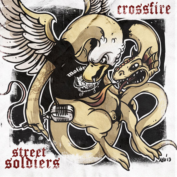 split Crossfire / Street Soldiers "same" EP 7" (lim. 104, red) - Premium  von Steeltown für nur €5.90! Shop now at Spirit of the Streets Mailorder