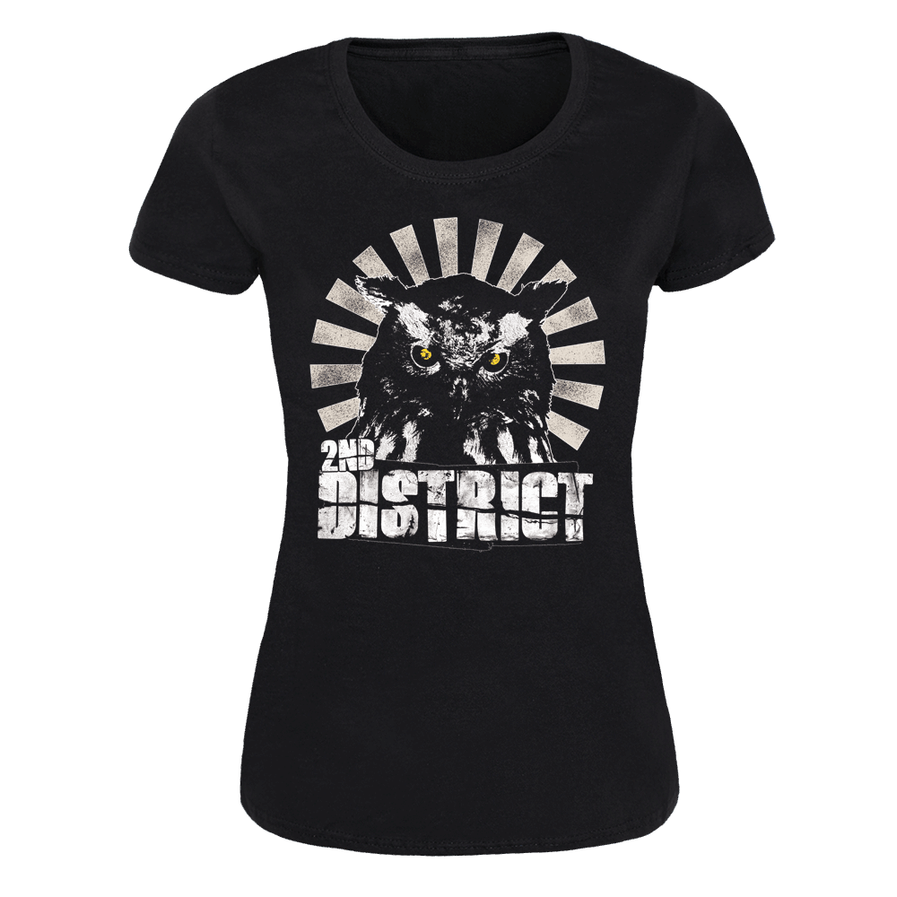 2nd District "OWL" Girly Shirt (black)