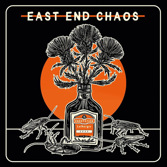 East End Chaos "Endstation Lethargie" LP (orange/black swirl) - Premium  von Contra für nur €18.90! Shop now at SPIRIT OF THE STREETS Webshop